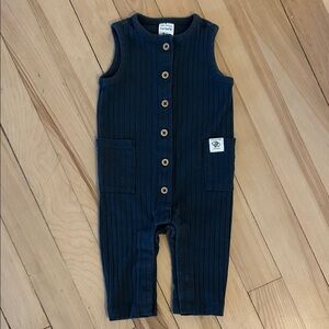 Carter’s - Dark Blue Infant Sleeveless Romper - size 0-3 M